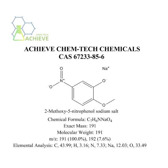 2-Methoxy-5-Nitrophenol Sodium Salt CAS 67233-85-6 | Shaanxi BLOOM Tech Co., Ltd 2-Methoxy-5-Nitrophenol Sodium Salt CAS 67233-85-6 | Shaanxi BLOOM Tech Co., Ltd