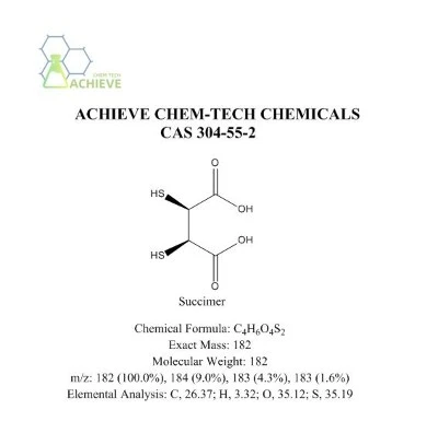 CAS 304-55-2 Succimer structure | Shaanxi BLOOM Tech Co., Ltd CAS 304-55-2 Succimer structure | Shaanxi BLOOM Tech Co., Ltd