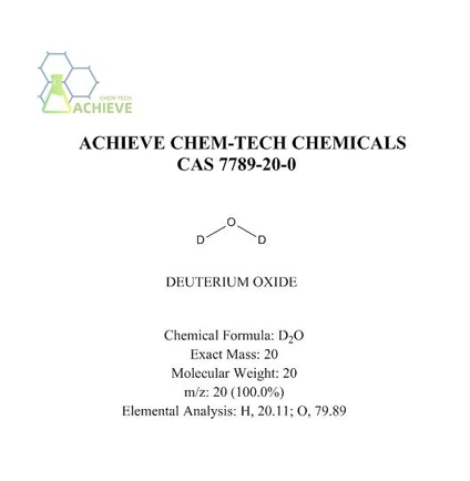 Deuterium oxide structure CAS 7789-20-0 | Shaanxi BLOOM Tech Co., Ltd Deuterium oxide structure CAS 7789-20-0 | Shaanxi BLOOM Tech Co., Ltd
