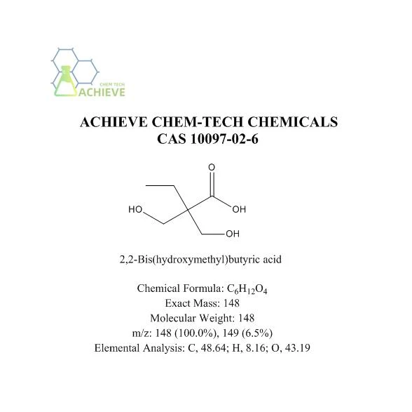 CAS 10097-02-6 2,2-Bis(hydroxymethyl)butyric acid | Shaanxi BLOOM Tech Co., Ltd CAS 10097-02-6 2,2-Bis(hydroxymethyl)butyric acid | Shaanxi BLOOM Tech Co., Ltd