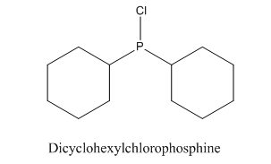 Dicyclohexylchlorophosphine structure Dicyclohexylchlorophosphine structure