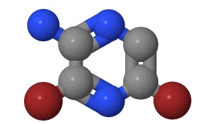 2-Amino-3,5-dibromopyrazine structure 2-Amino-3,5-dibromopyrazine structure