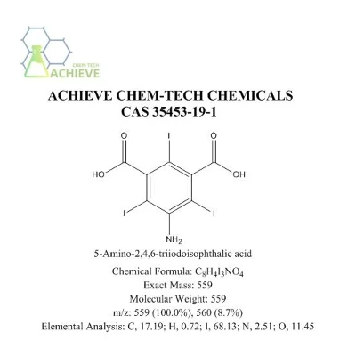 Axit 5-Amino-2,4,6-triiodoisophthalic CAS 35453-19-1