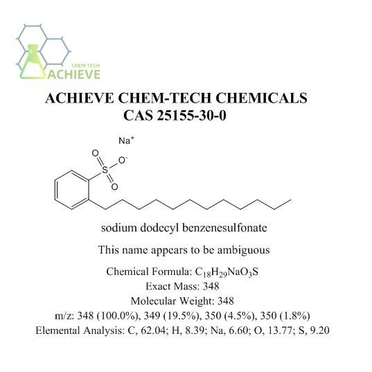Sodium Dodecyl Benzenesulfonate CAS 25155-30-0