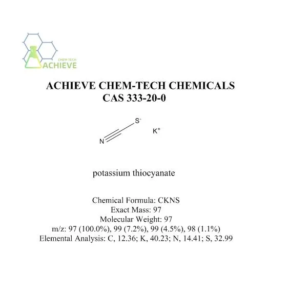 Giải pháp kali thiocyanate CAS 333-20-0