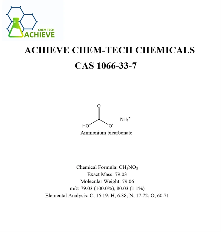 Bột bicarbonate amoni CAS 1066-33-7