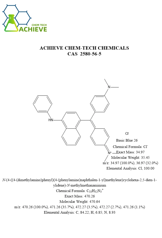 Cơ bản màu xanh 26 cas 2580-56-5