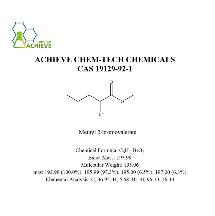 Metyl 2-bromovalat CAS 19129-92-1