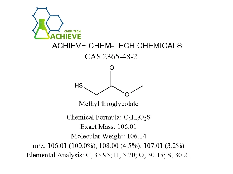Methyl thioglycolate CAS 2365-48-2 | Shaanxi BLOOM Tech Co., Ltd Methyl thioglycolate CAS 2365-48-2 | Shaanxi BLOOM Tech Co., Ltd