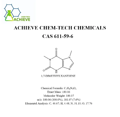 Paraxanthine powder structure | Shaanxi BLOOM Tech Co., Ltd Paraxanthine powder structure | Shaanxi BLOOM Tech Co., Ltd
