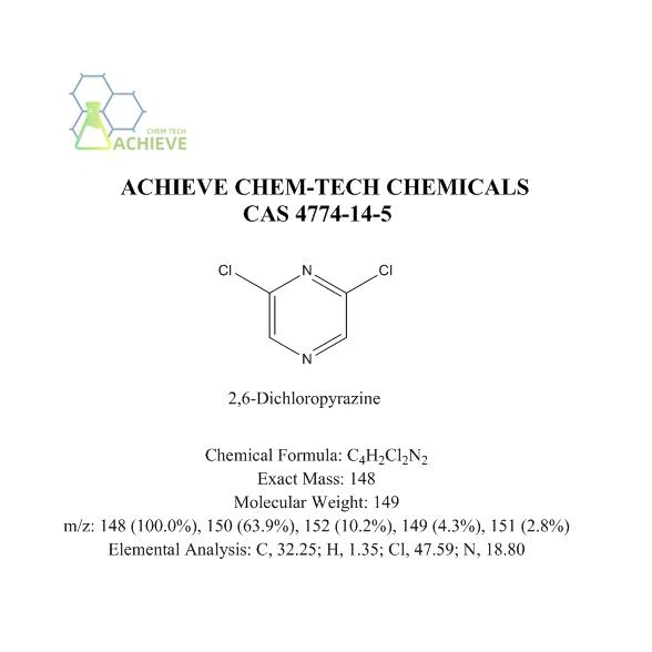 2,6-Dichloropyrazine CAS 4774-14-5 | Shaanxi BLOOM Tech Co., Ltd 2,6-Dichloropyrazine CAS 4774-14-5 | Shaanxi BLOOM Tech Co., Ltd