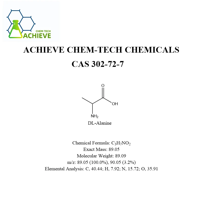 DL-Alanine CAS 302-72-7 | Shaanxi BLOOM Tech Co., Ltd DL-Alanine CAS 302-72-7 | Shaanxi BLOOM Tech Co., Ltd